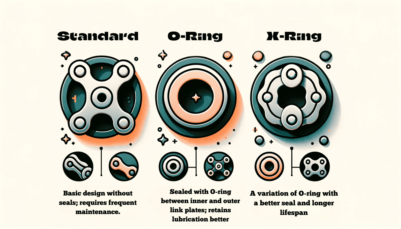Mastering Motorcycle Mechanics Understanding Motorcycle Chain Types